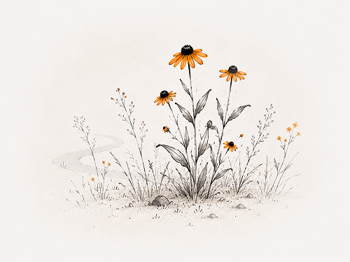 black-eyed susans