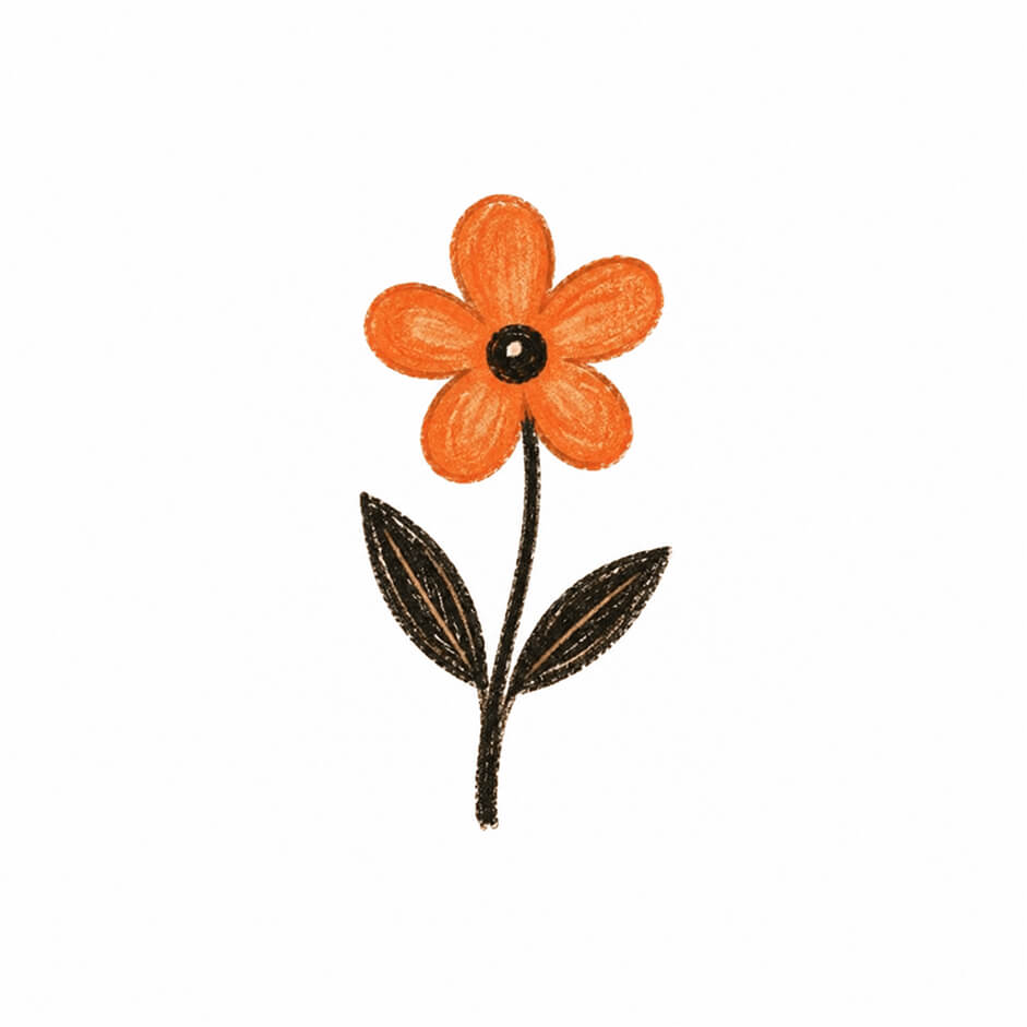 orange flower